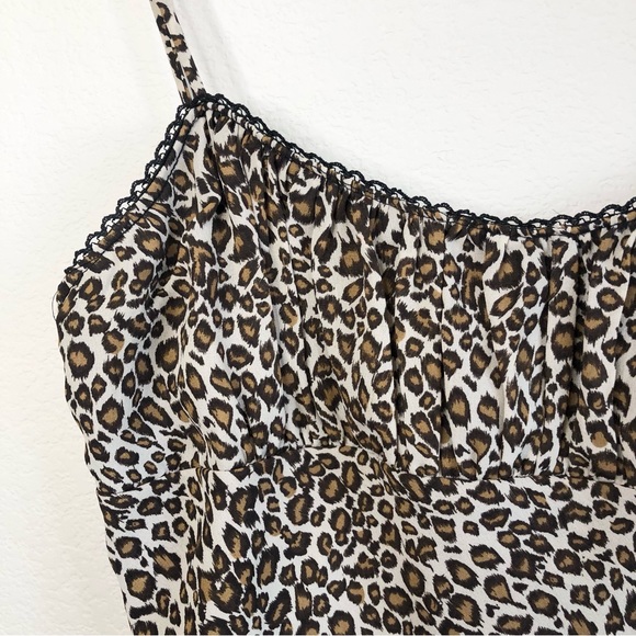 Vintage 579 Cheetah Print Cami Dress, S - Picture 2 of 8